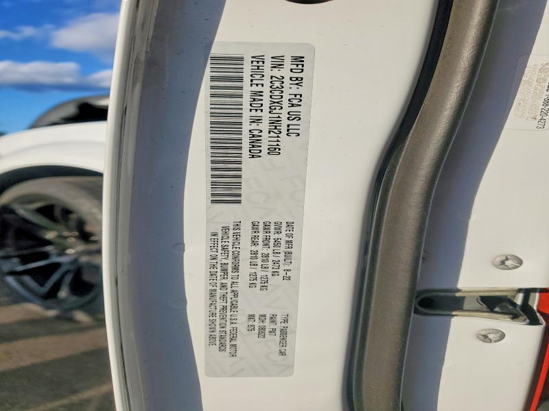 Aukcja sprzedaży 2022 Dodge Charger, vin: 2C3CDXGJ1NH211160, numer aukcji: 77756715
