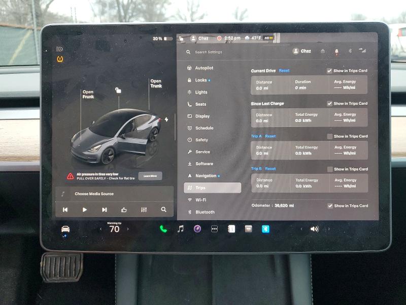 Aukcja sprzedaży 2023 Tesla Model 3, vin: 5YJ3E1EAXPF407972, numer aukcji: 76990075
