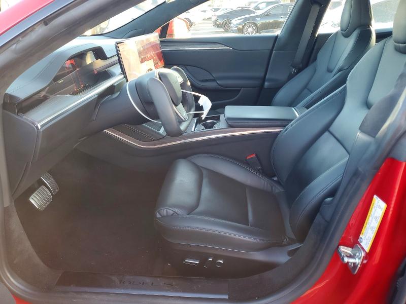 78342965 :رقم المزاد ، 5YJSA1E55NF484059 vin ، 2022 Tesla Model S مزاد بيع