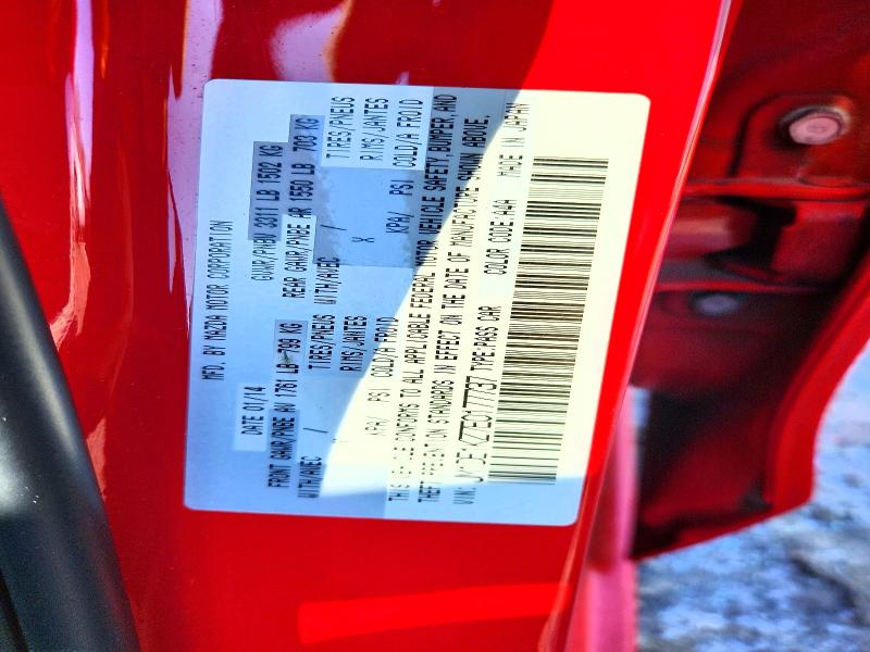Aukcja sprzedaży 2014 Mazda Mazda2, vin: JM1DE1KZ7E0177737, numer aukcji: 75970005
