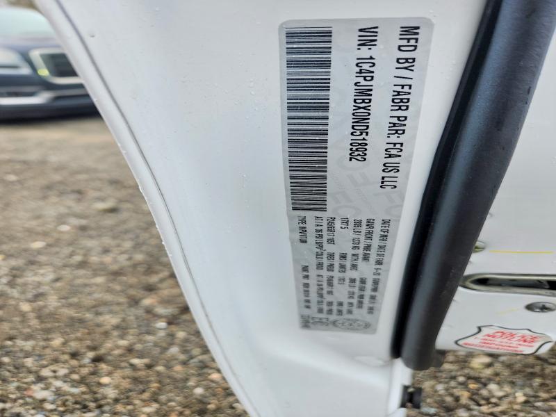 Aukcja sprzedaży 2022 Jeep Cherokee, vin: 1C4PJMBX0ND518932, numer aukcji: 75767565