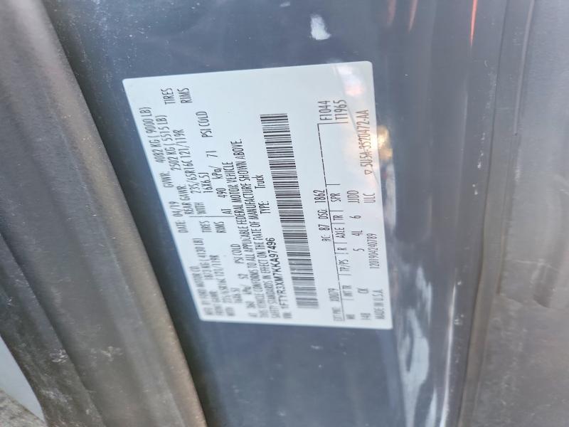 2019 Ford Transit მანქანა იყიდება აუქციონზე, vin: 1FTYR3XM7KKA97496, აუქციონის ნომერი: 52057286