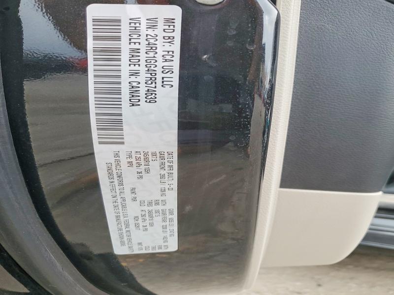77635205 :رقم المزاد ، 2C4RC1GG4PR574639 vin ، 2023 Chrysler Pacifica مزاد بيع