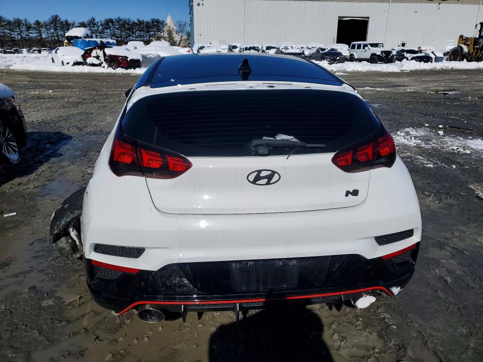 2021 Hyundai Veloster N მანქანა იყიდება აუქციონზე, vin: KMHT36AH6MU010389, აუქციონის ნომერი: 78212625