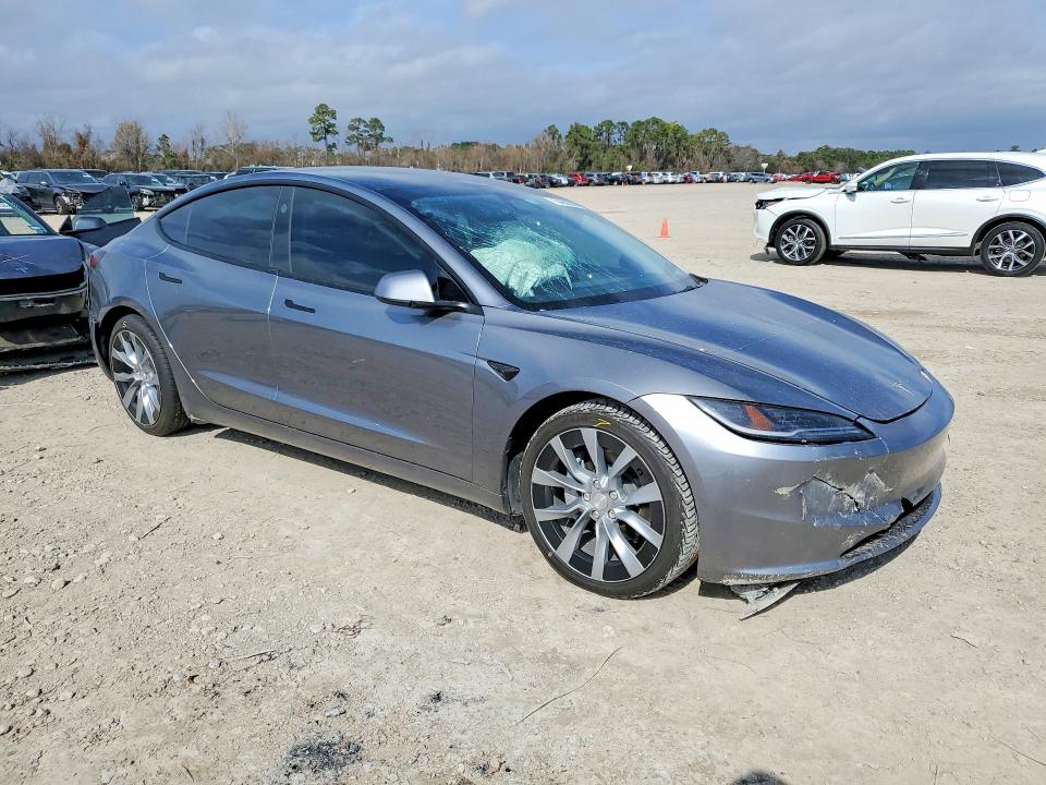 2024 Tesla Model 3 მანქანა იყიდება აუქციონზე, vin: 5YJ3E1EA9RF862198, აუქციონის ნომერი: 74053235