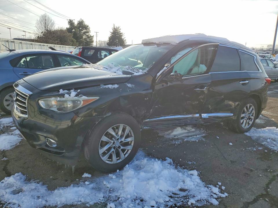 75749225 :رقم المزاد ، 5N1AL0MM9EC548542 vin ، 2014 Infiniti Qx60 مزاد بيع