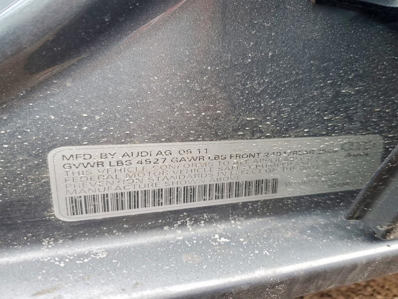 77507885 :رقم المزاد ، WAUBFAFL0CN010479 vin ، 2012 Audi A4 مزاد بيع