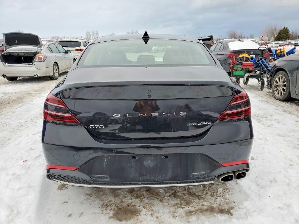 2023 Genesis G70 მანქანა იყიდება აუქციონზე, vin: KMTG34TA6PU120617, აუქციონის ნომერი: 75286395