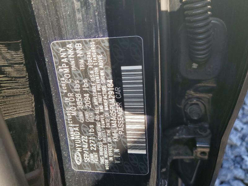 2023 Hyundai Elantra მანქანა იყიდება აუქციონზე, vin: KMHLM4AG5PU429184, აუქციონის ნომერი: 76476945