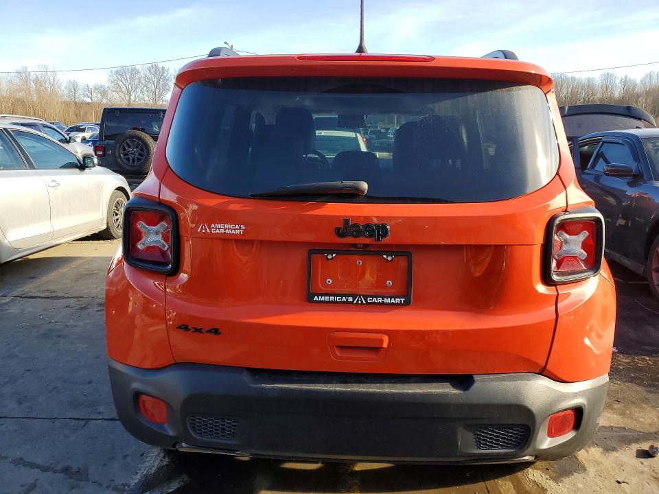 Продажа на аукционе авто 2018 Jeep Renegade, vin: ZACCJBBB3JPH04516, номер лота: 76944235