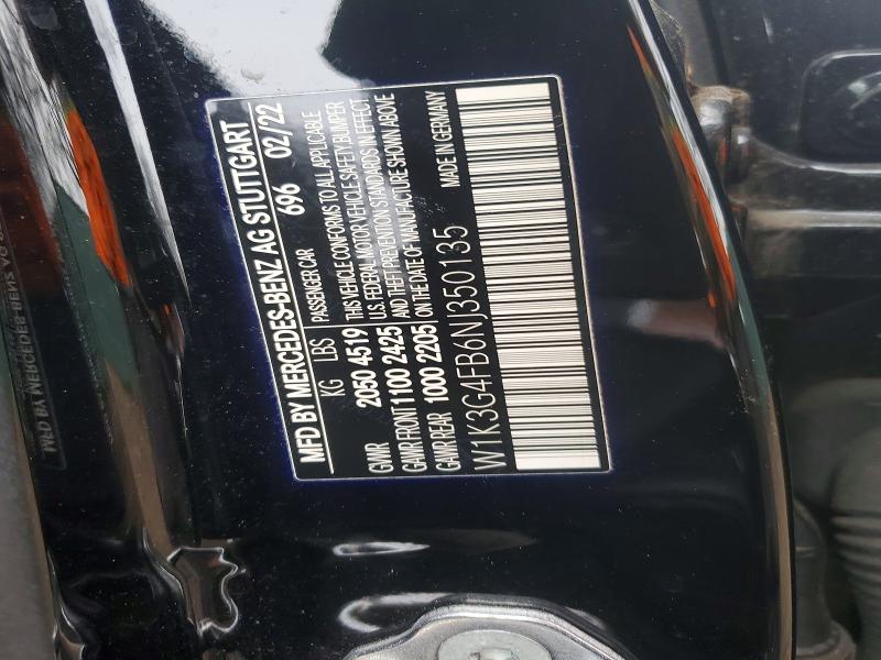 Aukcja sprzedaży 2022 Mercedes-benz A, vin: W1K3G4FB6NJ350135, numer aukcji: 77413885
