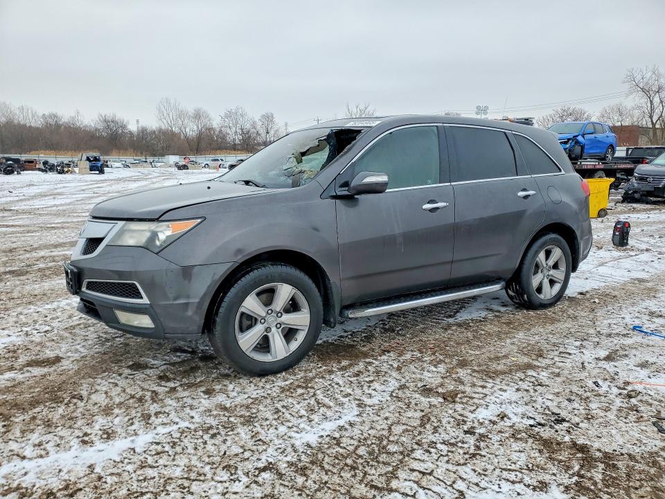 76204965 :رقم المزاد ، 2HNYD2H21BH501013 vin ، 2011 Acura Mdx مزاد بيع