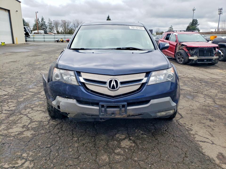 2009 Acura Mdx მანქანა იყიდება აუქციონზე, vin: 2HNYD282X9H522226, აუქციონის ნომერი: 78116125
