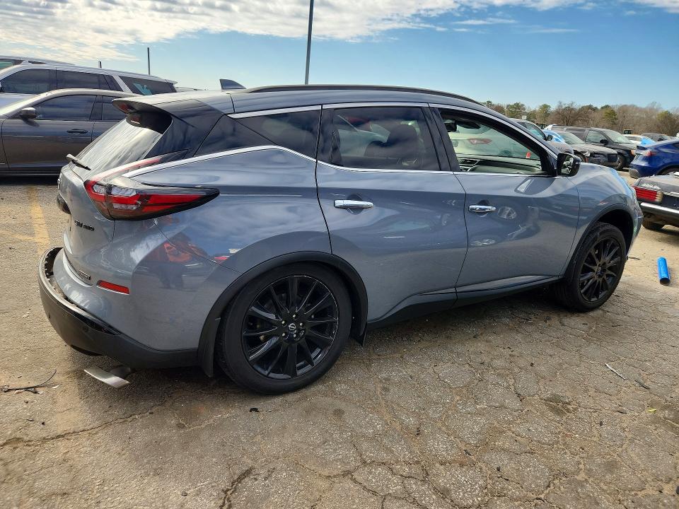 75193165 :رقم المزاد ، 5N1AZ2BS7PC131404 vin ، 2023 Nissan Murano Sv مزاد بيع