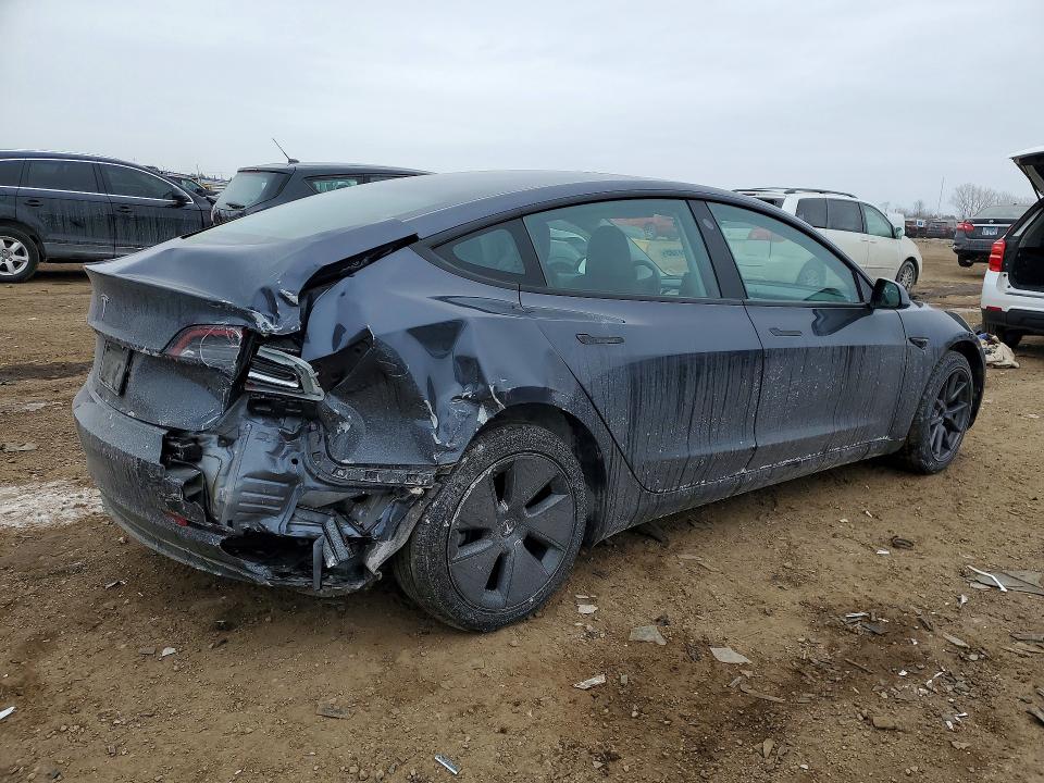 2023 Tesla Model 3 მანქანა იყიდება აუქციონზე, vin: 5YJ3E1EA2PF613996, აუქციონის ნომერი: 75921185