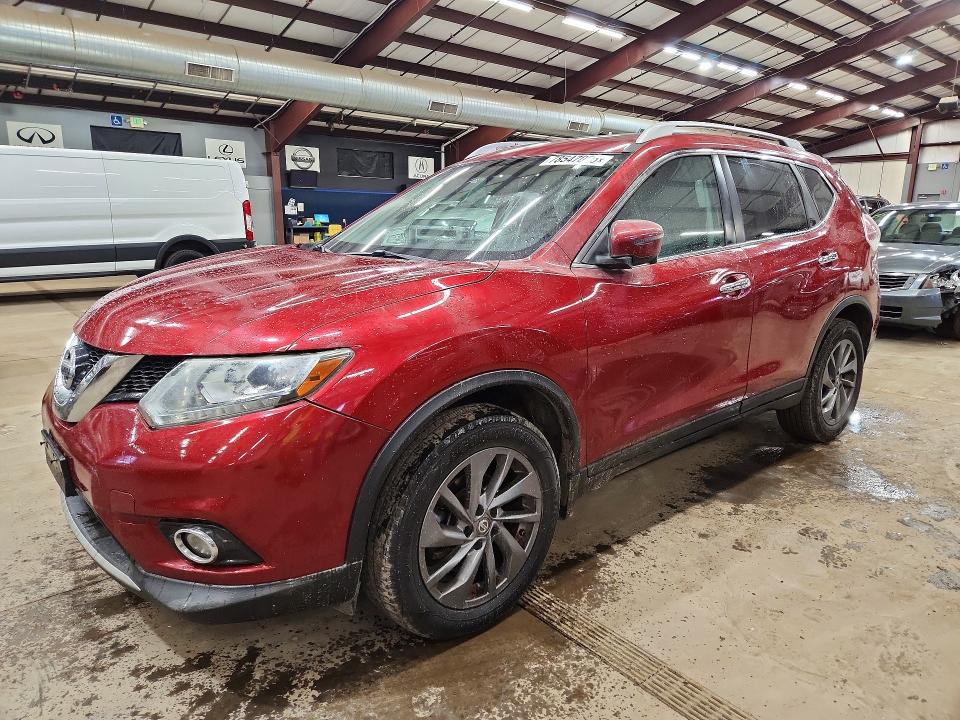 78547065 :رقم المزاد ، 5N1AT2MV8GC777351 vin ، 2016 Nissan Rogue مزاد بيع