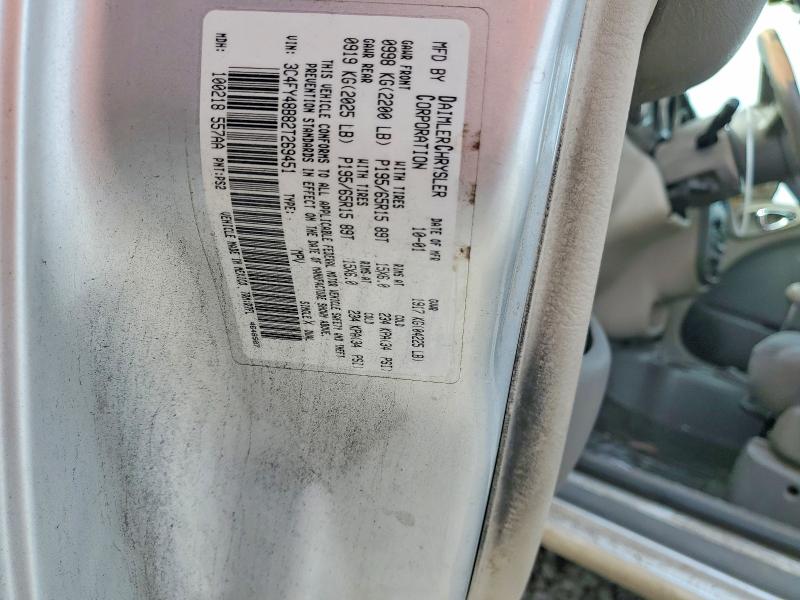 Aukcja sprzedaży 2002 Chrysler Pt Cruiser, vin: 3C4FY48B82T269451, numer aukcji: 78546175