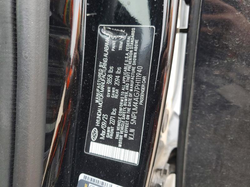 Aukcja sprzedaży 2023 Hyundai Elantra, vin: 5NPLM4AG7PH111940, numer aukcji: 76548775
