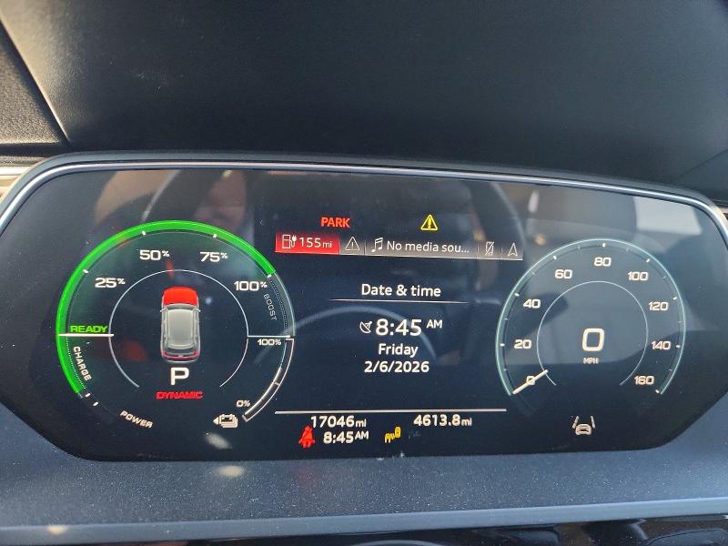 2024 Audi Q8 E-tron მანქანა იყიდება აუქციონზე, vin: WA15AAGE6RB004317, აუქციონის ნომერი: 75396365