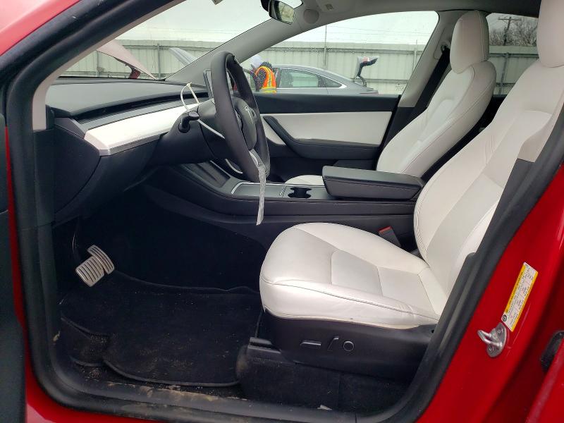 Продаж на аукціоні авто 2022 Tesla Model Y, vin: 7SAYGDEF6NF497215, номер лоту: 76949325