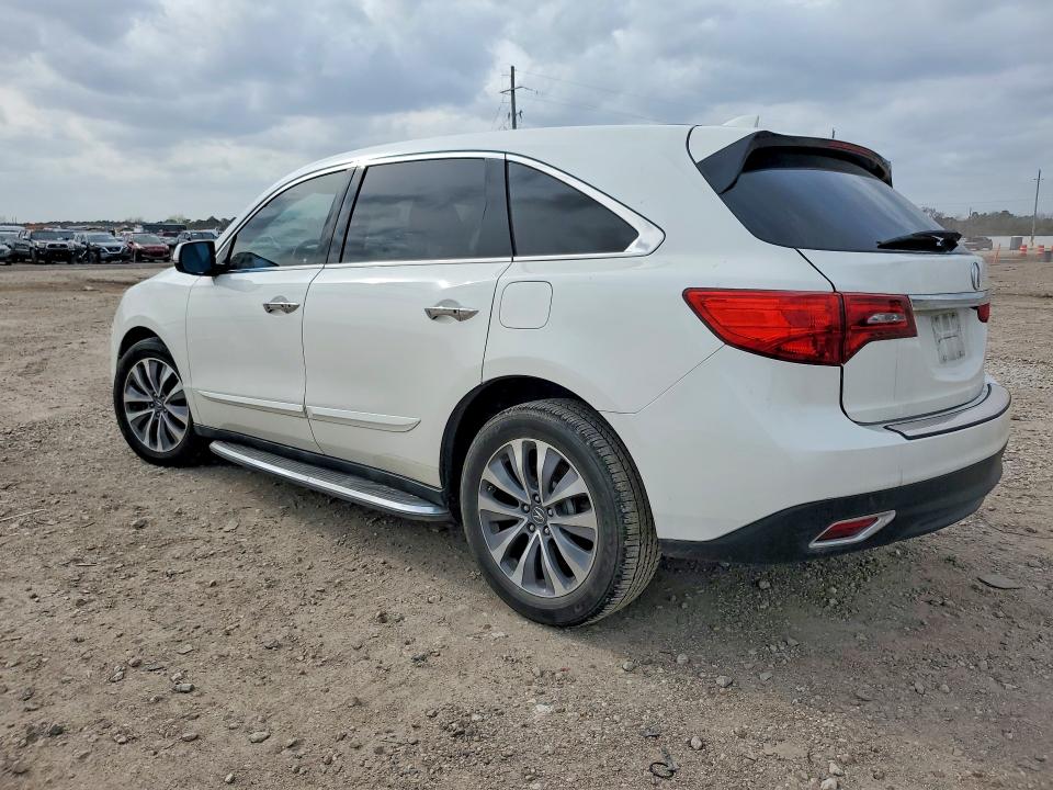 77796035 :رقم المزاد ، 5FRYD3H42GB020504 vin ، 2016 Acura Mdx مزاد بيع