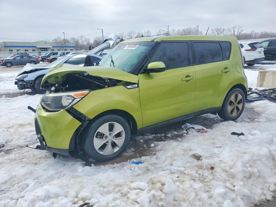 2015 Kia Soul მანქანა იყიდება აუქციონზე, vin: KNDJN2A27F7773128, აუქციონის ნომერი: 76544995