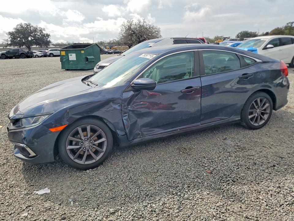 2020 Honda Civic მანქანა იყიდება აუქციონზე, vin: 19XFC1F70LE211075, აუქციონის ნომერი: 79397165