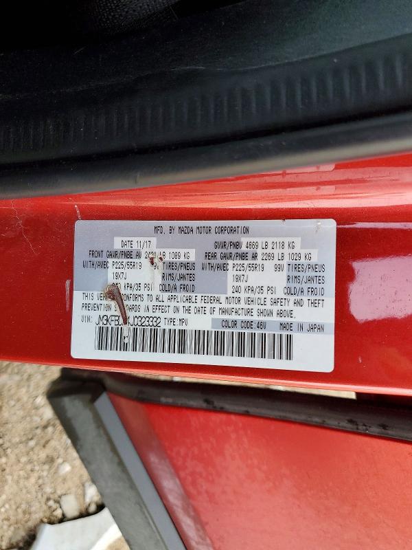 Aukcja sprzedaży 2018 Mazda Cx-5, vin: JM3KFBDM4J0323332, numer aukcji: 75429055