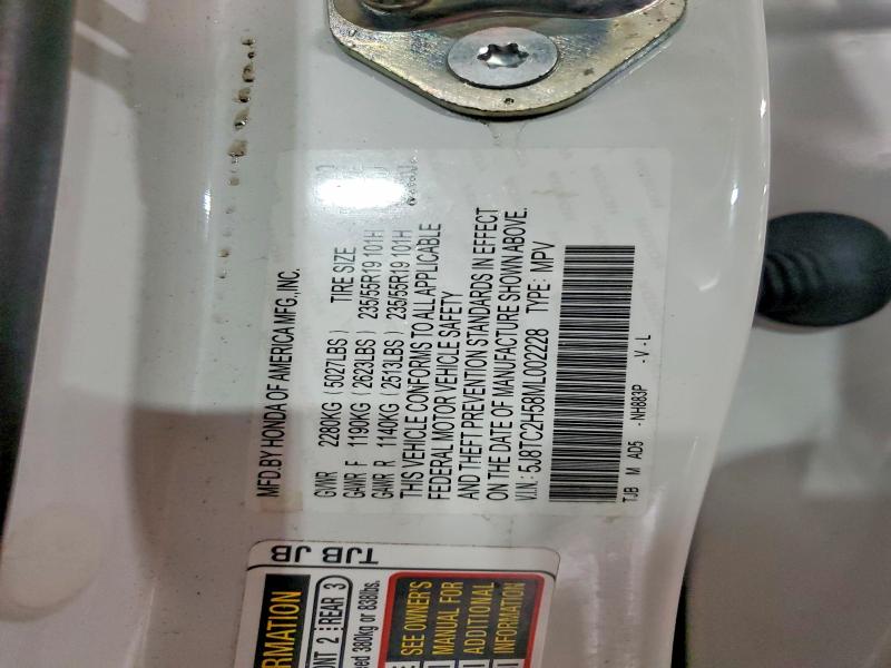 Aukcja sprzedaży 2021 Acura Rdx, vin: 5J8TC2H58ML002228, numer aukcji: 77657025
