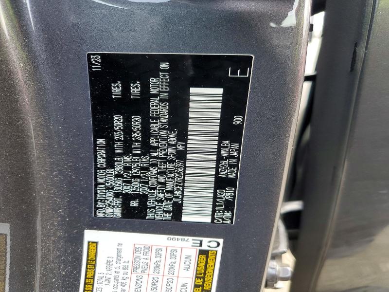 Aukcja sprzedaży 2024 Lexus Nx, vin: JTJHKCFZ7R2036397, numer aukcji: 78138705