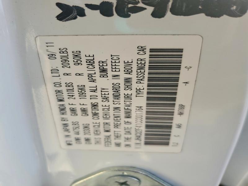 78270075 :رقم المزاد ، JH4CU2F41CC001764 vin ، 2012 Acura Tsx مزاد بيع