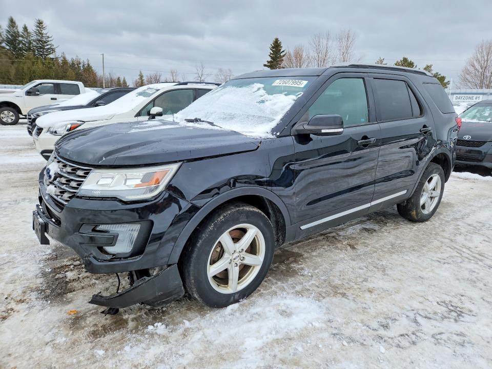 72607995 :رقم المزاد ، 1FM5K8D87HGA00378 vin ، 2017 Ford Explorer مزاد بيع