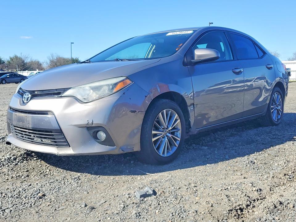 76528645 :رقم المزاد ، 5YFBURHE6FP261066 vin ، 2015 Toyota Corolla مزاد بيع