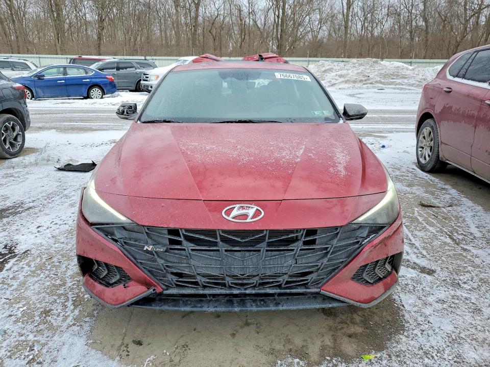 2023 Hyundai Elantra მანქანა იყიდება აუქციონზე, vin: KMHLR4AF0PU509856, აუქციონის ნომერი: 76667085