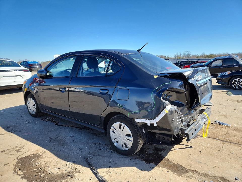 78181145 :رقم المزاد ، ML32FUFJ3RHF15805 vin ، 2024 Mitsubishi Mirage مزاد بيع