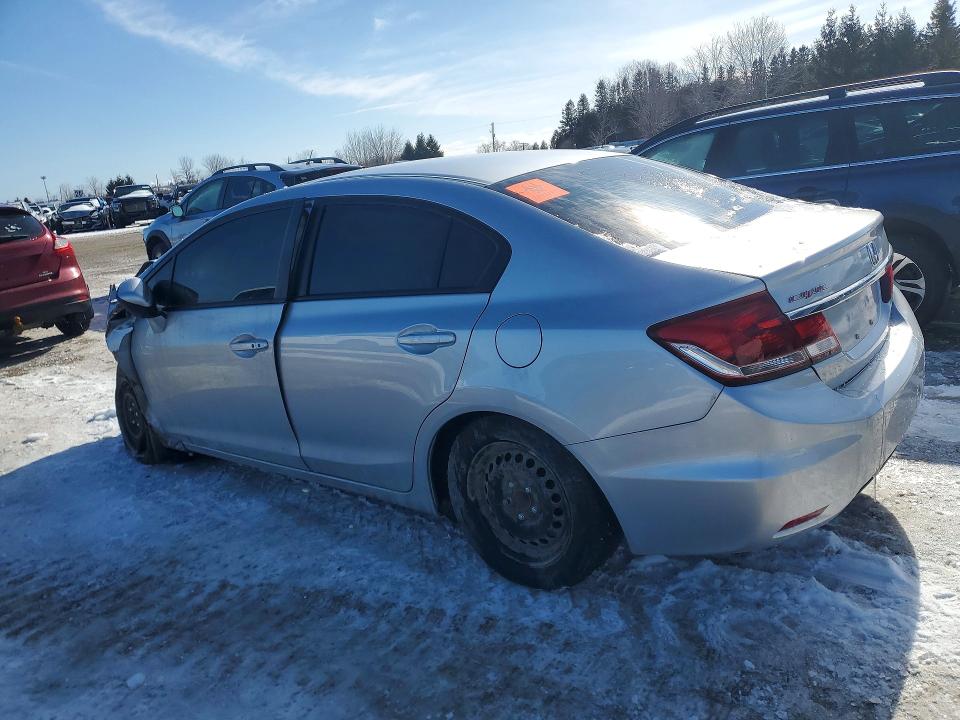 77015075 :رقم المزاد ، 2HGFB2F55EH041196 vin ، 2014 Honda Civic مزاد بيع