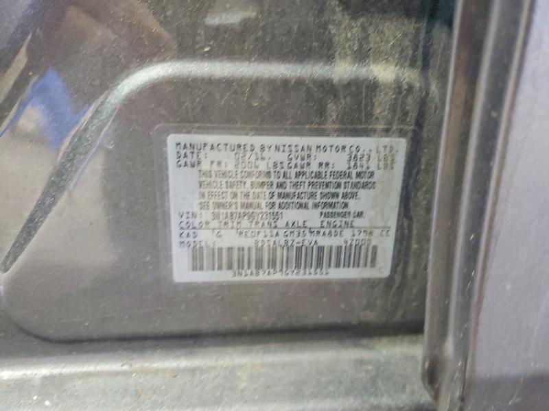 78149545 :رقم المزاد ، 3N1AB7AP9GY231551 vin ، 2016 Nissan Sentra مزاد بيع