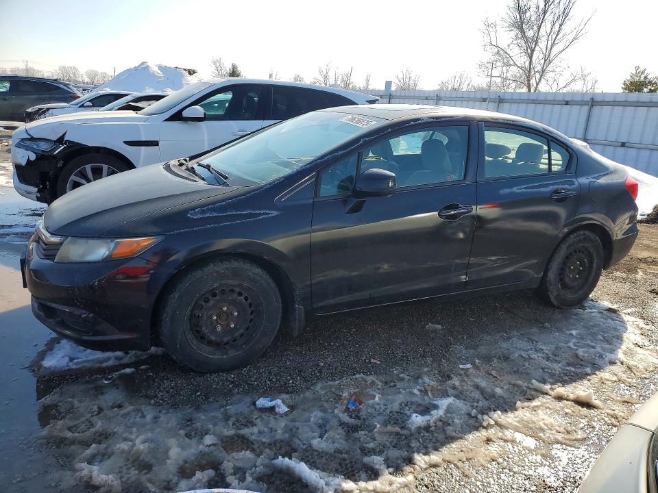 78626075 :رقم المزاد ، 2HGFB2F56CH030995 vin ، 2012 Honda Civic مزاد بيع