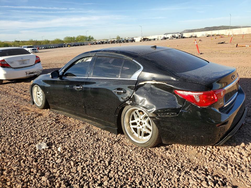 2015 Infiniti Q50 მანქანა იყიდება აუქციონზე, vin: JN1BV7AR0FM393938, აუქციონის ნომერი: 78483275