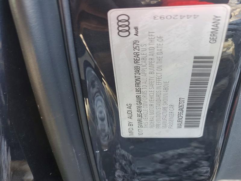 Продаж на аукціоні авто 2018 Audi A5, vin: WAUENCF55JA057377, номер лоту: 78327895