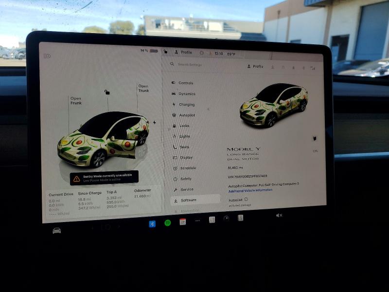 Продажа на аукционе авто 2023 Tesla Model Y, vin: 7SAYGDEE5PF637409, номер лота: 79384265
