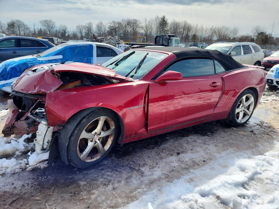 Auction sale of the 2014 Chevrolet Camaro, vin: 2G1FK3DJ4E9208106, lot number: 78654875