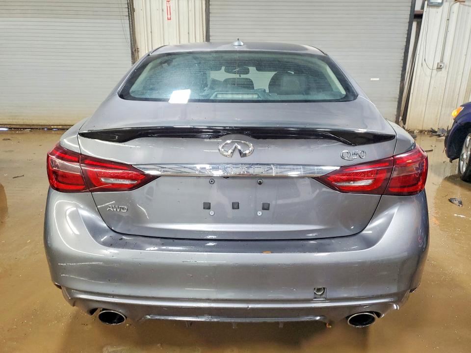 75569775 :رقم المزاد ، JN1EV7AR9JM439255 vin ، 2018 Infiniti Q50 مزاد بيع