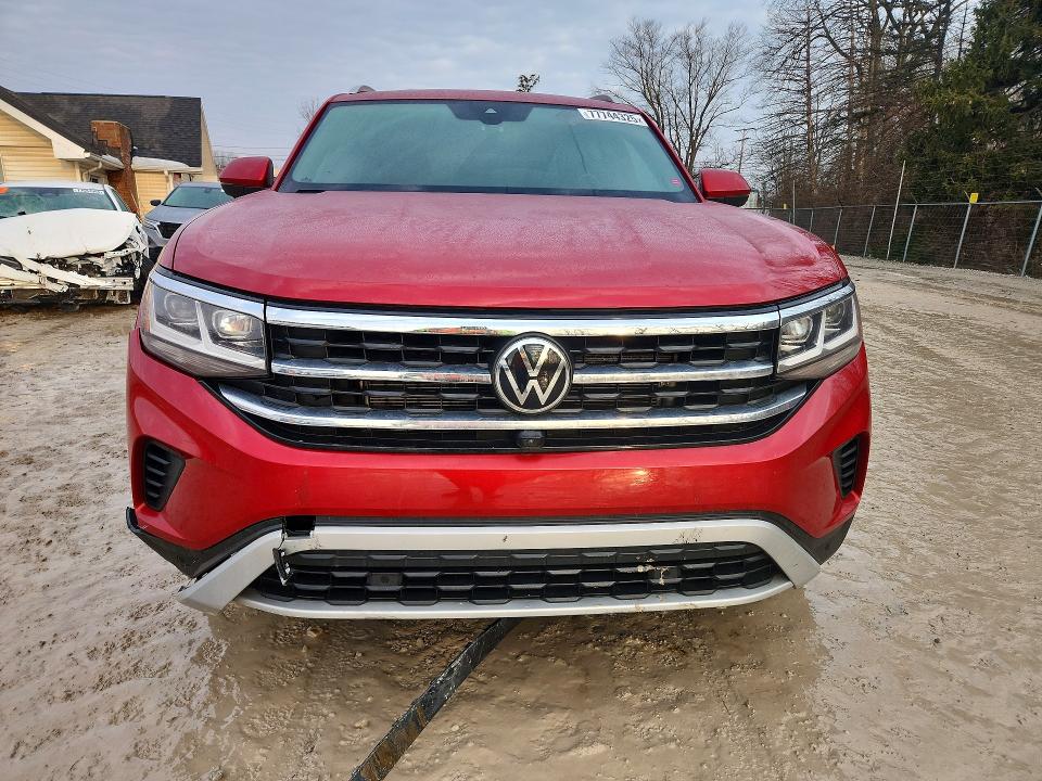 77744325 :رقم المزاد ، 1V2TE2CA1MC204842 vin ، 2021 Volkswagen Atlas Cross Sport مزاد بيع