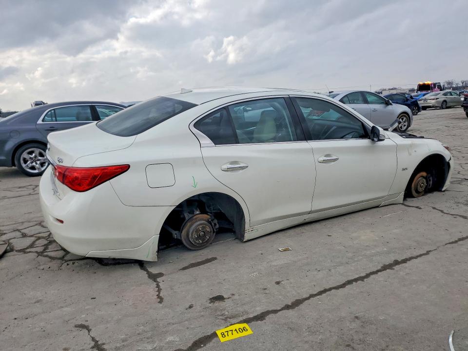 Продаж на аукціоні авто 2017 Infinity Q50, vin: JN1EV7AR0HM840560, номер лоту: 78324305