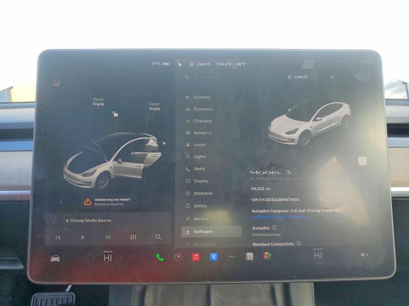 Aukcja sprzedaży 2021 Tesla Model 3, vin: 5YJ3E1EA2MF871950, numer aukcji: 77837525