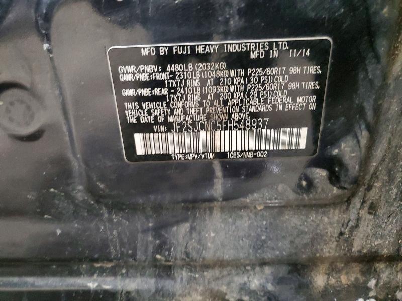Aukcja sprzedaży 2015 Subaru Forester, vin: JF2SJCNC5FH548937, numer aukcji: 75745375