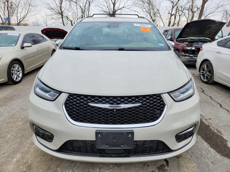 77766645 :رقم المزاد ، 2C4RC3GG4MR501794 vin ، 2021 Chrysler Pacifica مزاد بيع