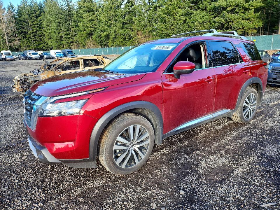 Продаж на аукціоні авто 2025 Nissan Pathfinder, vin: 5N1DR3DJ7SC301034, номер лоту: 78190465