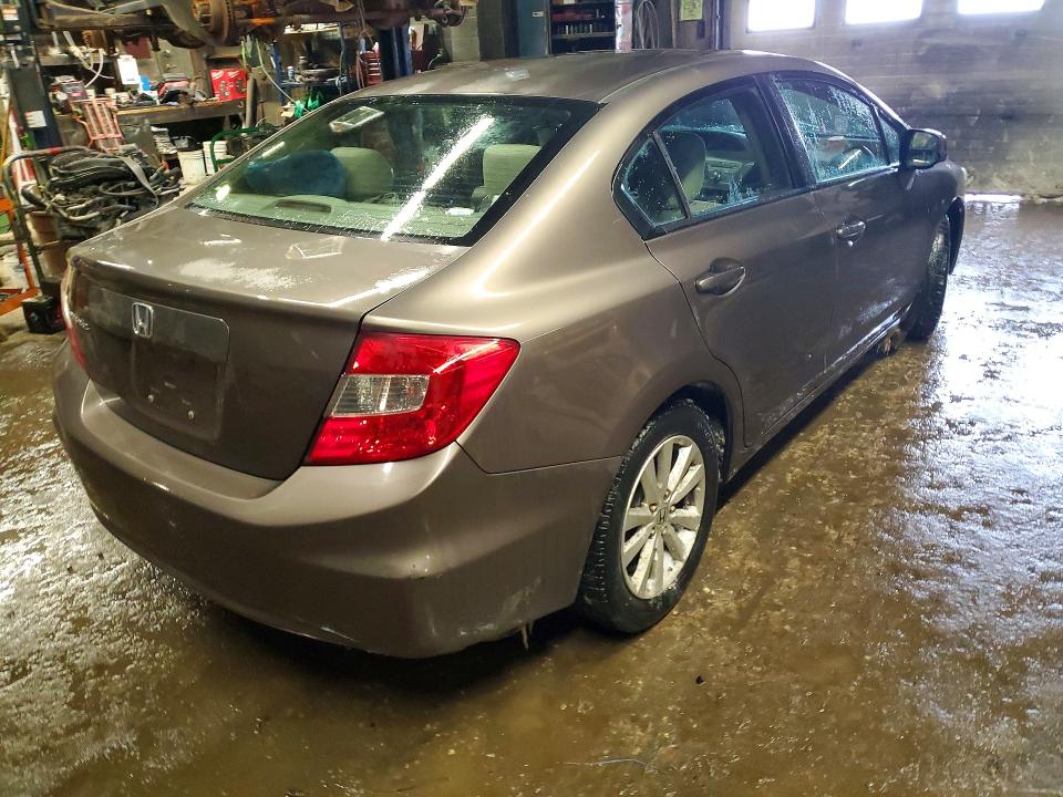 2012 Honda Civic მანქანა იყიდება აუქციონზე, vin: 2HGFB2F51CH015000, აუქციონის ნომერი: 75057875